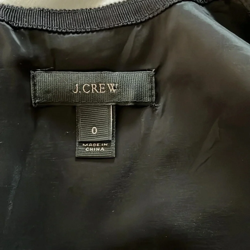 J.Crew 100% wool career V Neck dress size 0 - Picture 11 of 12